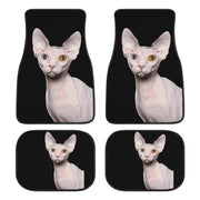 Sphynx cat print car floor mat set, view 7 - MRSLM
