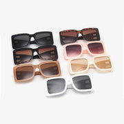 Oversized rectangular sunglasses, view 16 - MRSLM