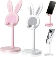 bunny desktop phone holder stand, view 10 - MRSLM