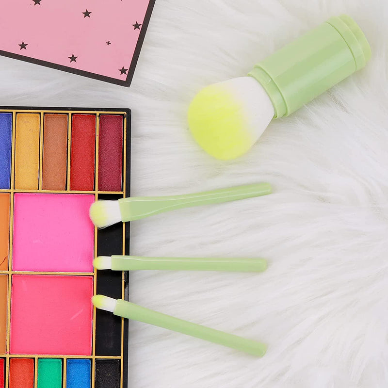 4-in-1 portable makeup brush set, view 5 - MRSLM