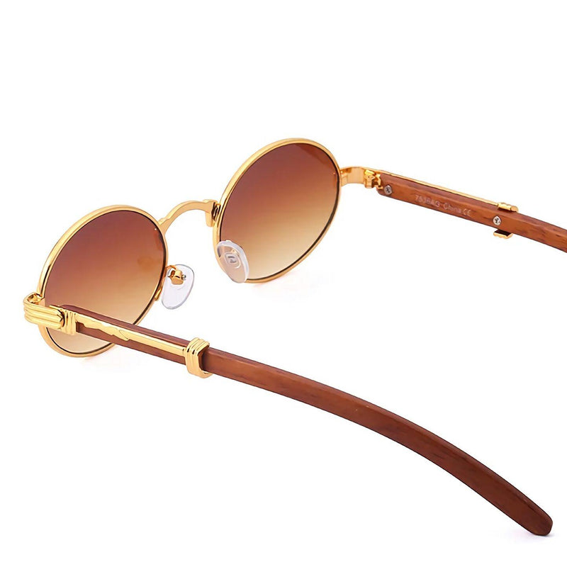 vintage oval sunglasses, view 9 - MRSLM