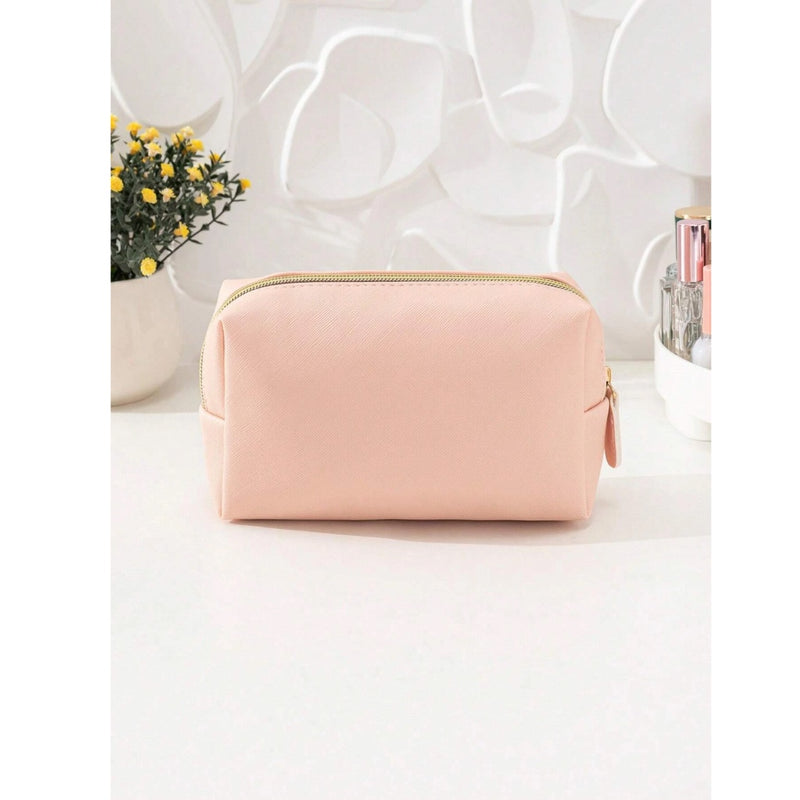 waterproof PU leather cosmetic bag, view 7 - MRSLM