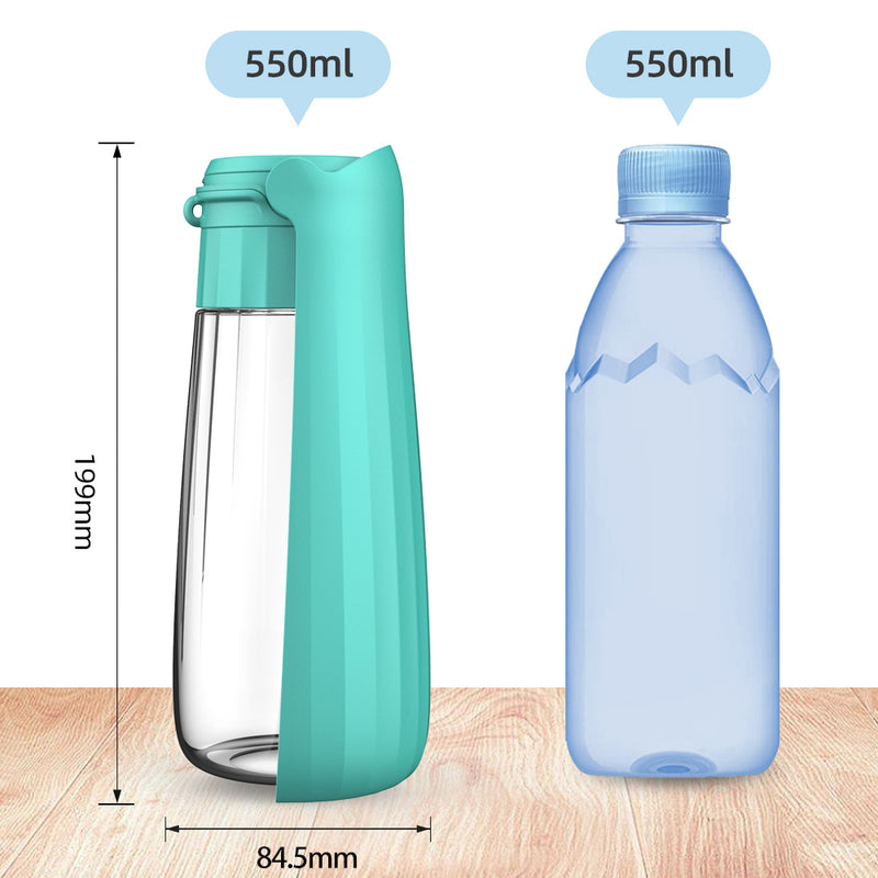 foldable dog water bottle, view 9 - MRSLM