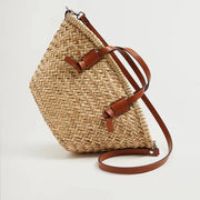 handmade wicker basket bag, view 4 - MRSLM