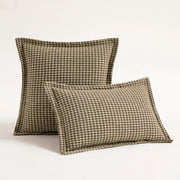 houndstooth jacquard pillowcase, view 3 - MRSLM