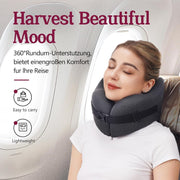 memory foam travel neck pillow, view 3 - MRSLM