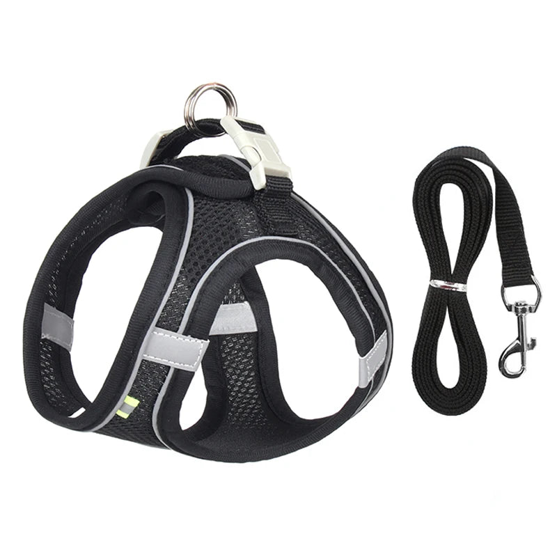 mesh harness and leash set, view 23 - MRSLM