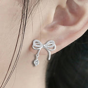 925 silver butterfly stud earrings - MRSLM