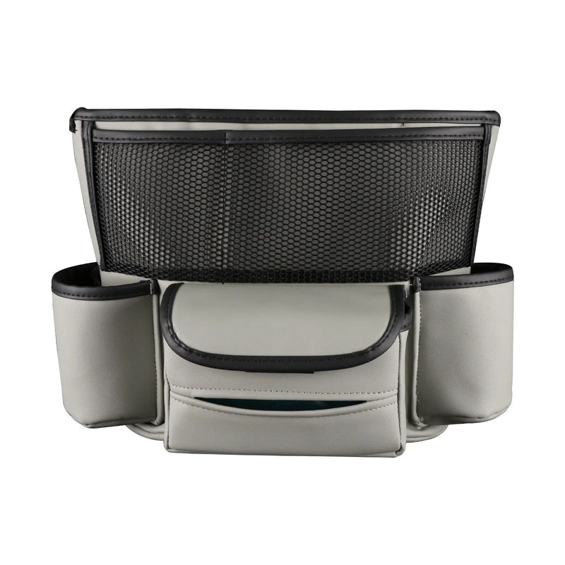 car front seat large capacity PU organizer, view 5 - MRSLM
