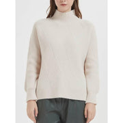 knitted turtleneck sweater, view 6 - MRSLM