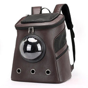 space capsule pet backpack, view 3 - MRSLM