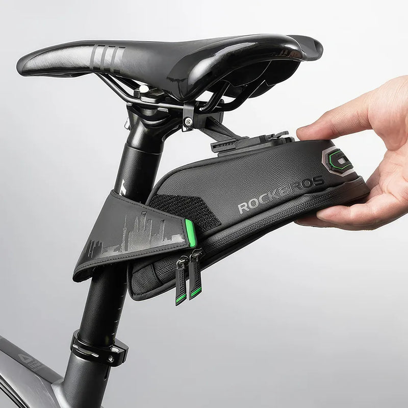 bicycle saddle bag, view 3 - MRSLM