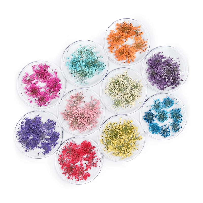 3d dried flower nail art decorations, view 16 - MRSLM