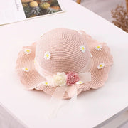 kids daisy sun hat and handbag set, view 11 - MRSLM