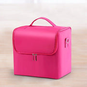 Large multilayer cosmetic organizer bag, view 7 - MRSLM
