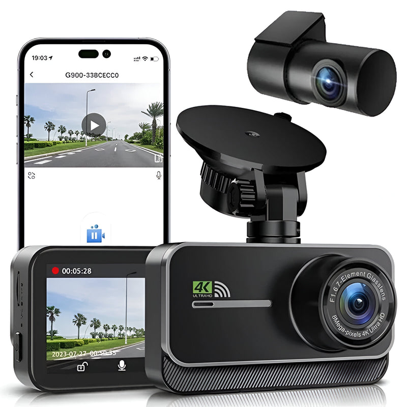 4K dash cam, view 3 - MRSLM