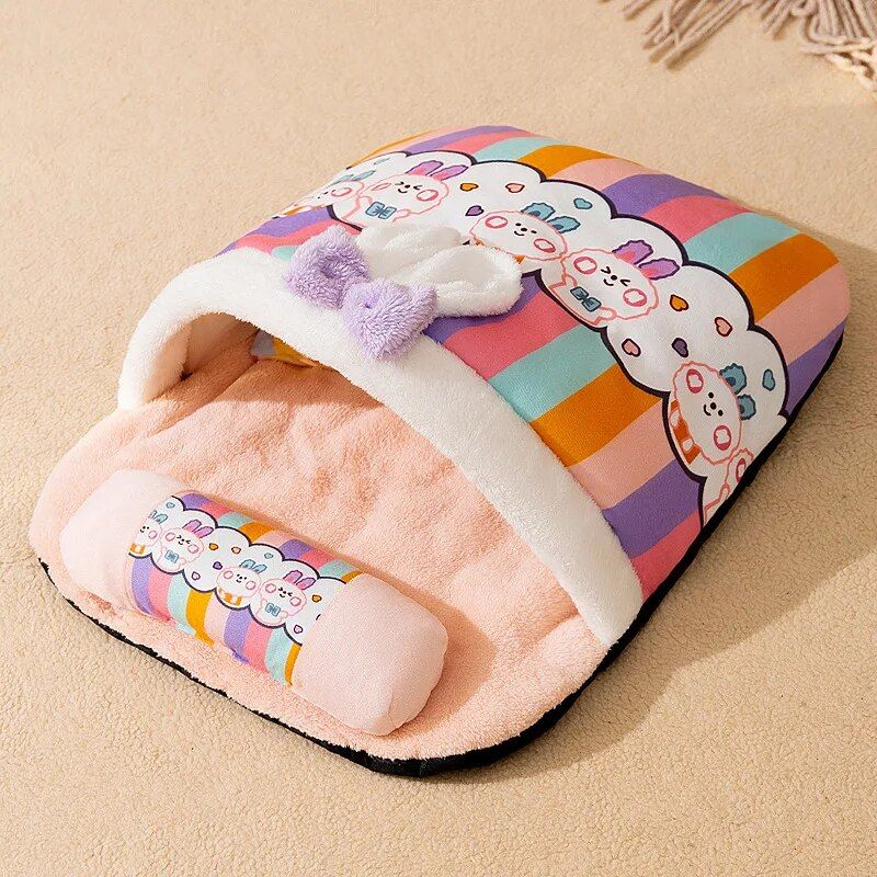 corduroy pet nest, view 2 - MRSLM