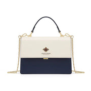 square leather shoulder bag, view 7 - MRSLM