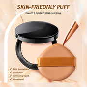 soft cotton powder puff makeup sponge, view 9 - MRSLM