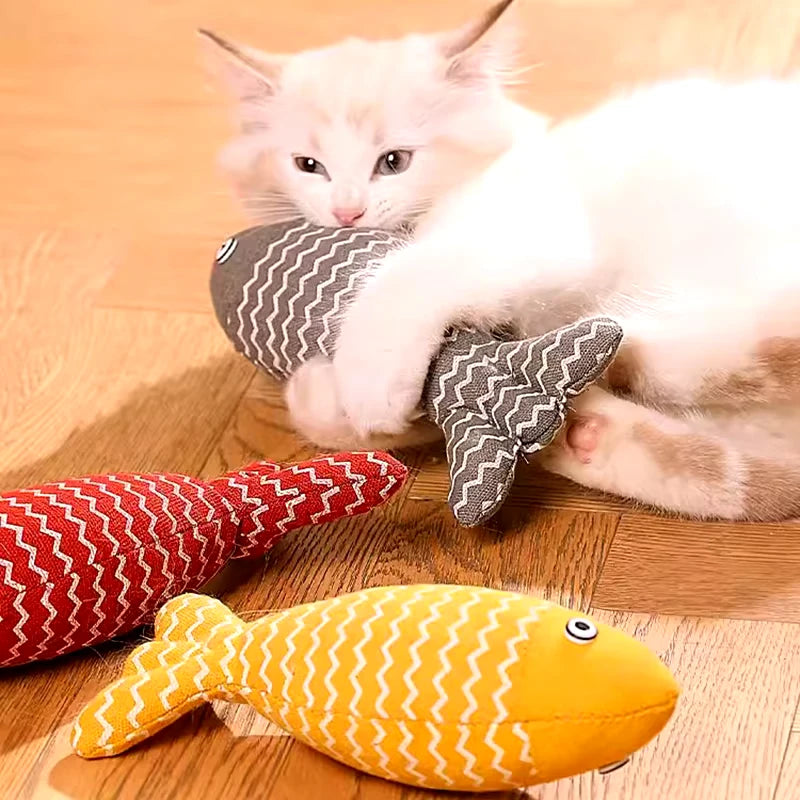Interactive cat fish toy - MRSLM