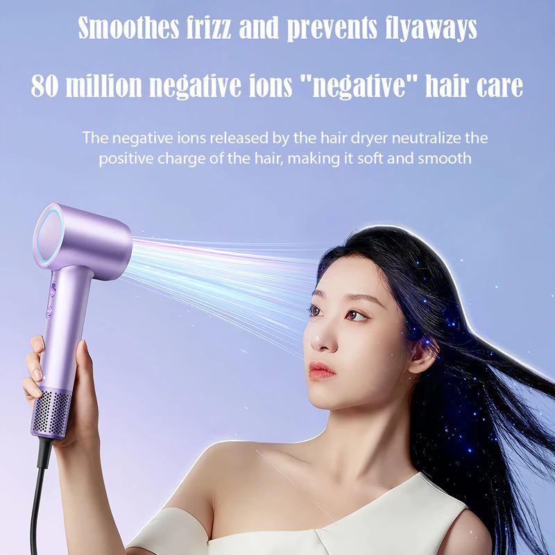 high-speed electric hair dryer, view 4 - MRSLM