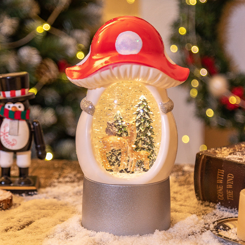 christmas music box crystal ball decoration, view 6 - MRSLM