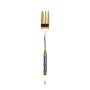 gold dessert fork, view 10 - MRSLM