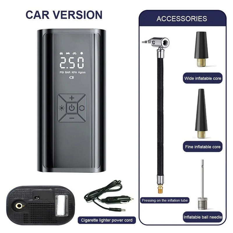 electric tire inflator, view 2 - MRSLM