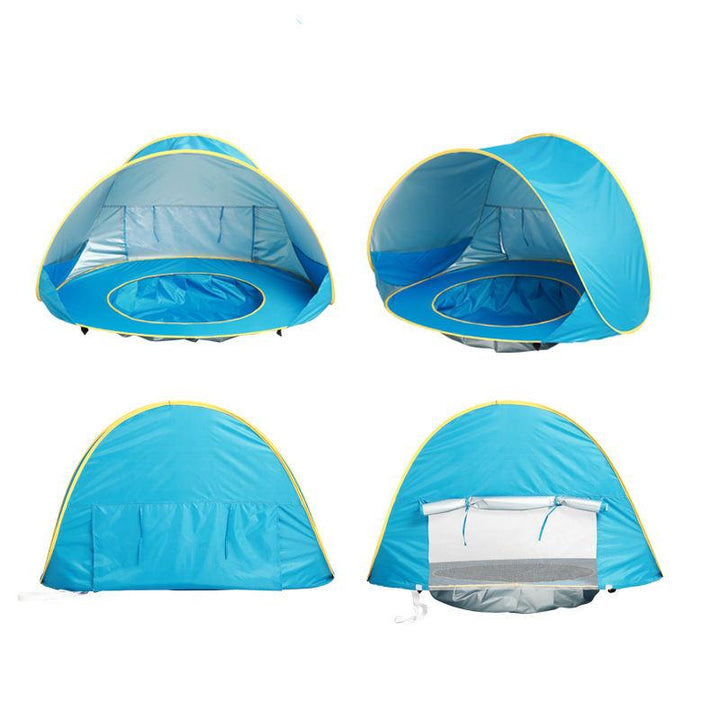 Portable Baby Beach Tent with UV Protection and Mini Pool