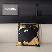 Nordic geometric gold plush pillowcases, view 13 - MRSLM