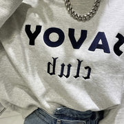 loose padded pullover sweatshirt, view 3 - MRSLM