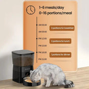 smart automatic pet feeder, view 4 - MRSLM