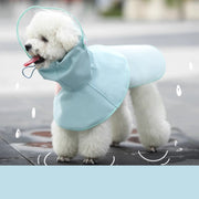 dogs rainy day cape poncho, view 3 - MRSLM