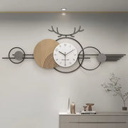 large geometric wall clock - MRSLM