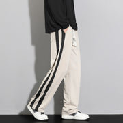 loose striped straight-leg pants, view 5 - MRSLM