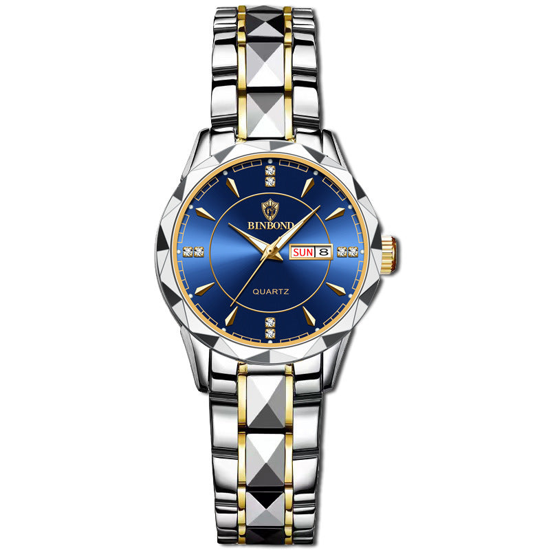 Steel calendar quartz watch, view 14 - MRSLM