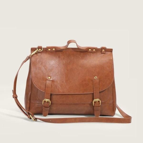 vintage vegan leather backpack - MRSLM