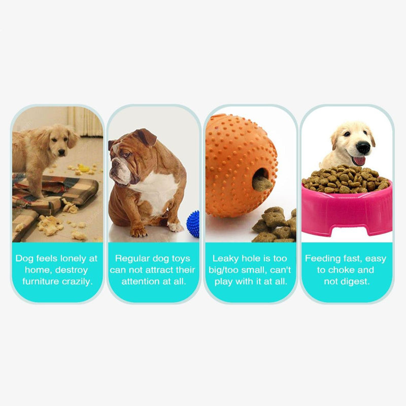 interactive dog treat toy, view 7 - MRSLM