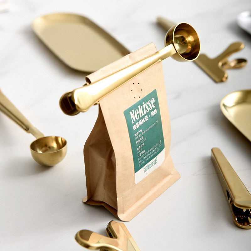 coffee scoop with clip, view 6 - MRSLM