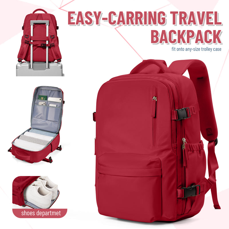 versatile travel backpack, view 5 - MRSLM