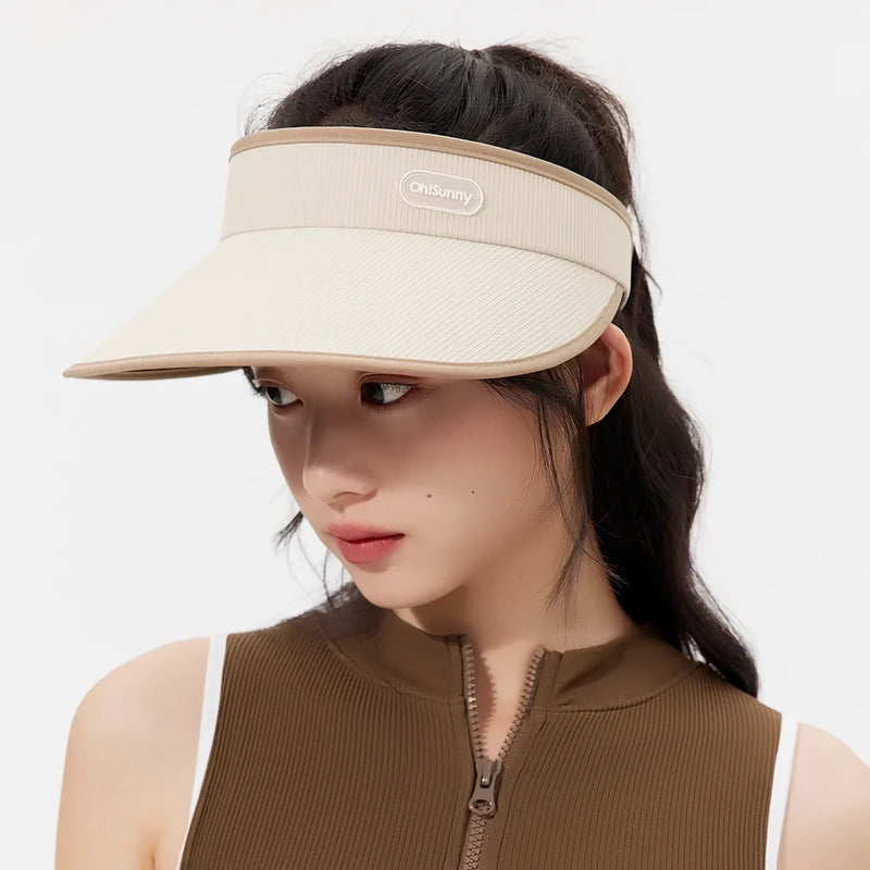 adjustable sun visor bucket hat, view 9 - MRSLM