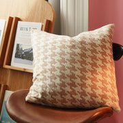 classic houndstooth throw pillow cover, view 2 - MRSLM