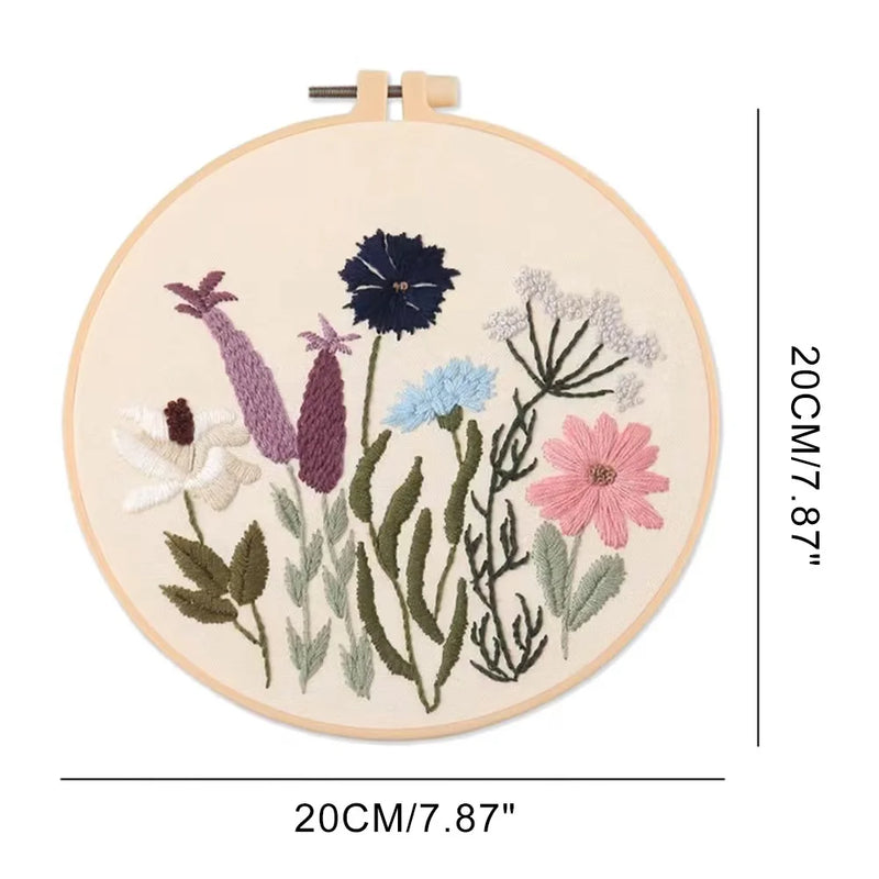 Beginner floral embroidery kit, view 15 - MRSLM