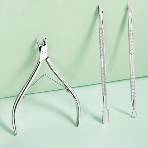 stainless steel cuticle scissors and nail care tool - MRSLM