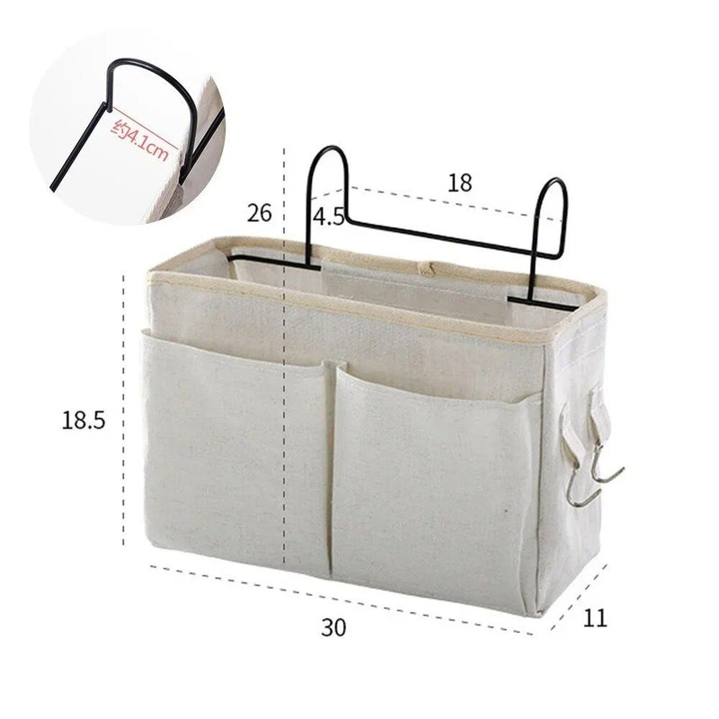 bedside hanging storage organizer, view 21 - MRSLM