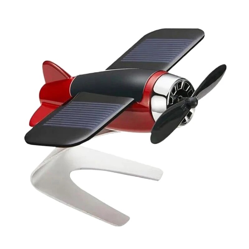 solar airplane car air freshener, view 10 - MRSLM