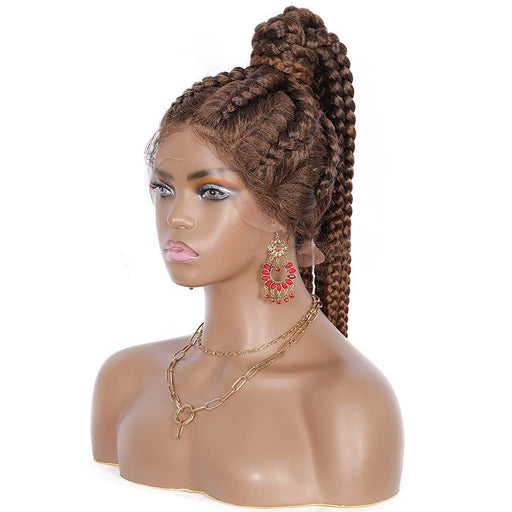 braided lace head cap wig, view 9 - MRSLM
