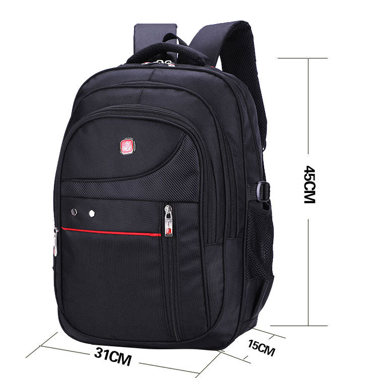 Men's Backpack Rucksack Laptop Bag Nylon Shoulder Bag Satchel Outdoor Travel