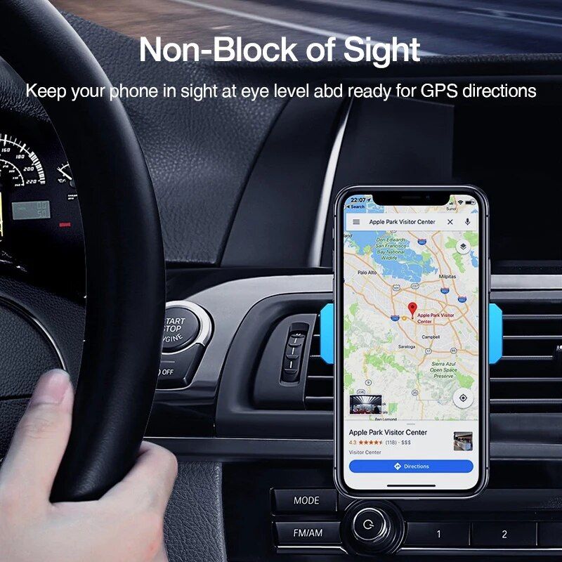 air vent car phone mount, view 8 - MRSLM