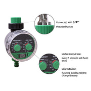 Automatic garden watering timer, view 6 - MRSLM